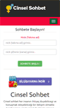 Mobile Screenshot of cinselsohbet.com